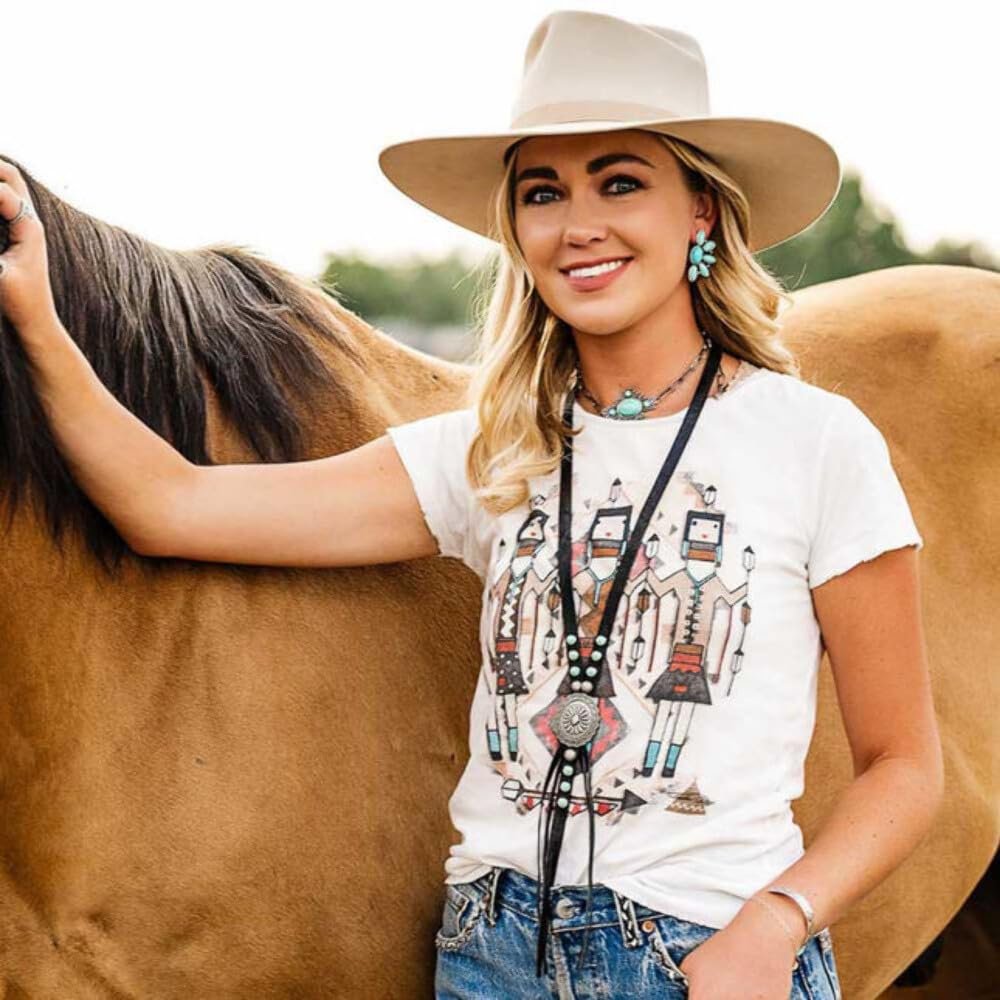 Montana Silversmiths Concho Bolo Turquoise Attitude Necklace - ANC5724