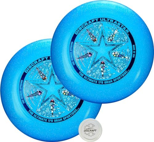 Discraft Ultrastar Ultimate Discs 1 & 2 Packs, Standard Size, for Competitive & Casual Play
