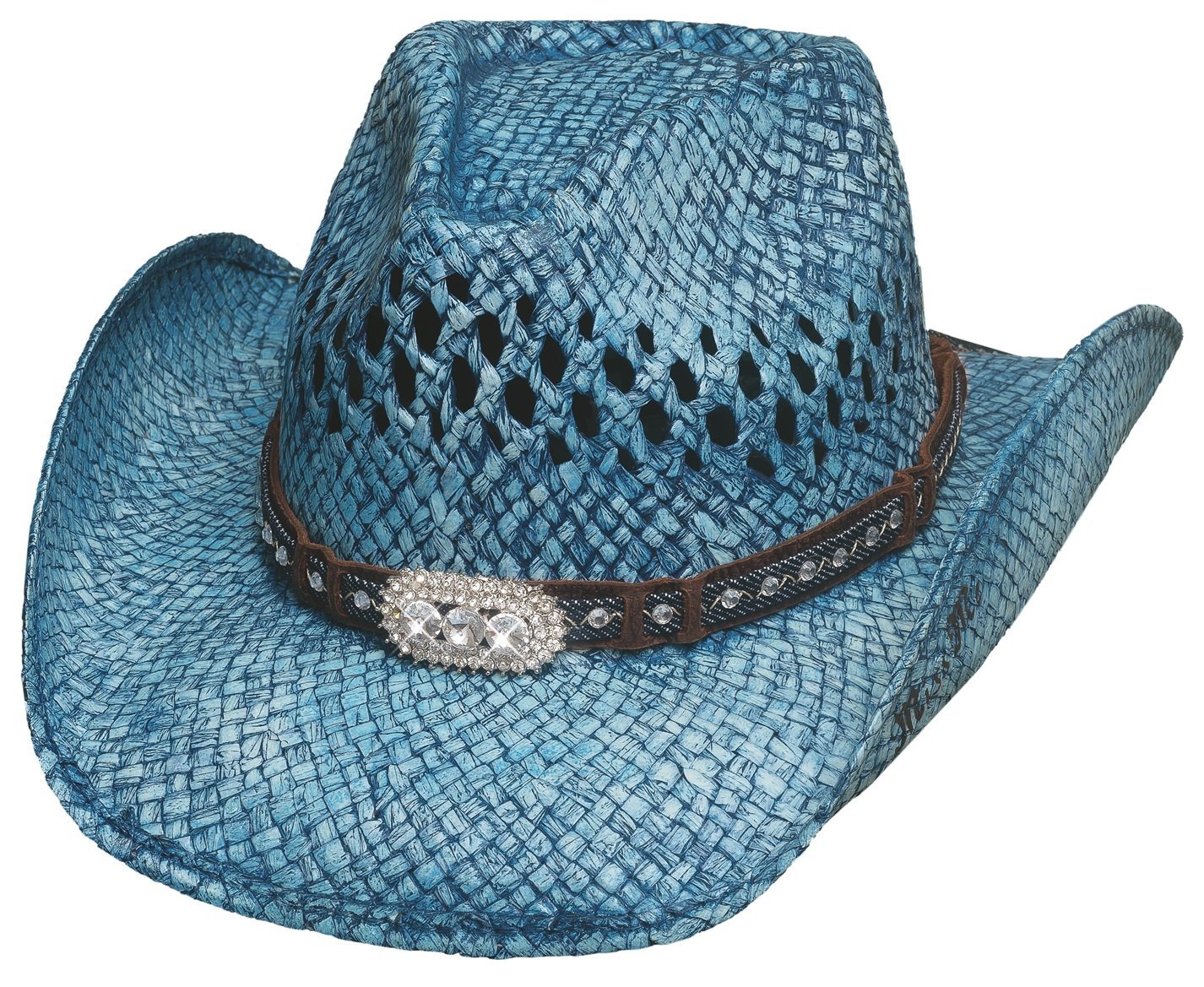 Bullhide Hats 2841 Run A Muck Collection Wild and Blue Blue Cowboy Hat