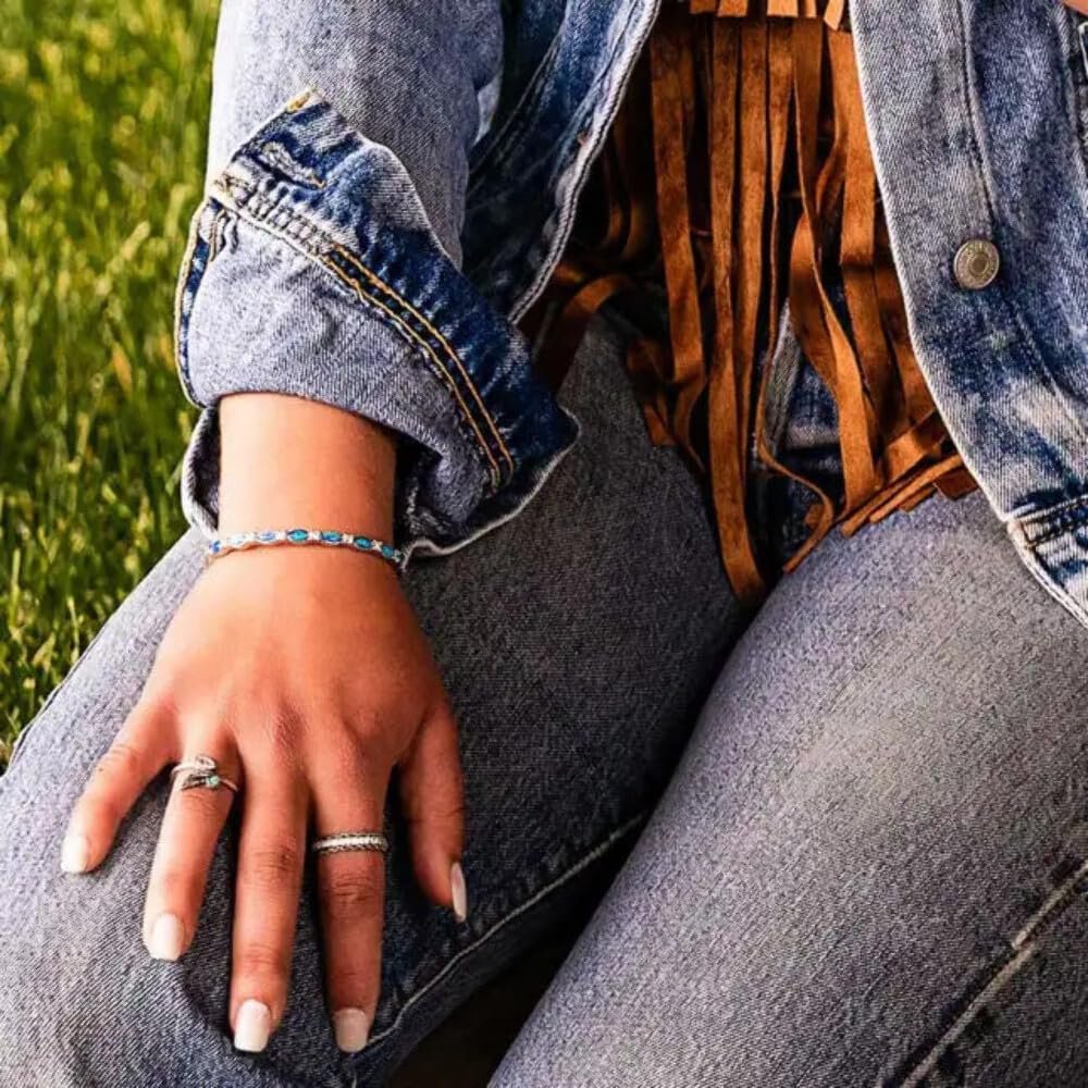 Montana Silversmiths Moonlit Night Crystal Opal Cuff Bracelet - BC5703