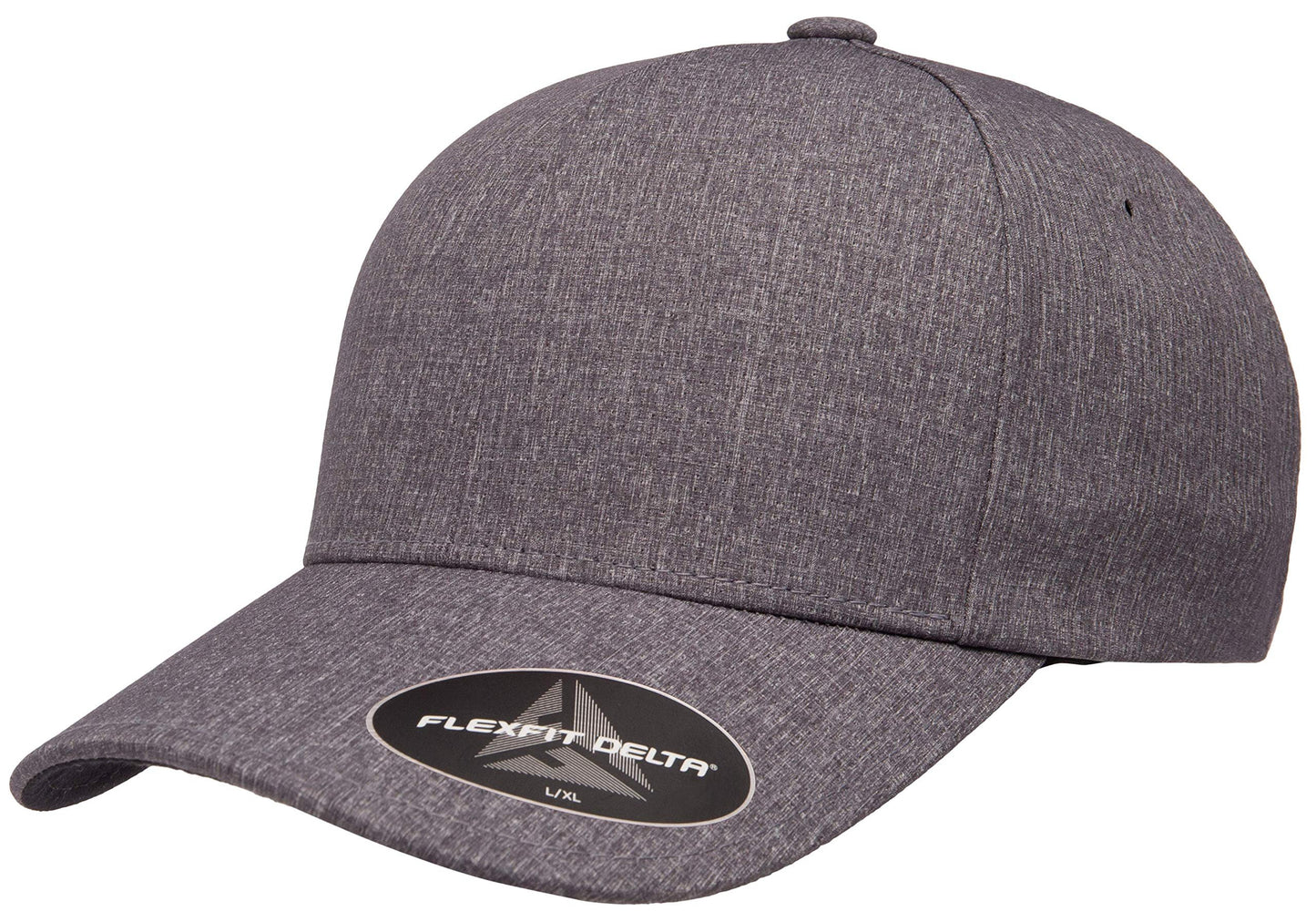 Flexfit unisex adult Flexfit Delta Seamless Carbon Cap, Melange Blue, Small-Medium US