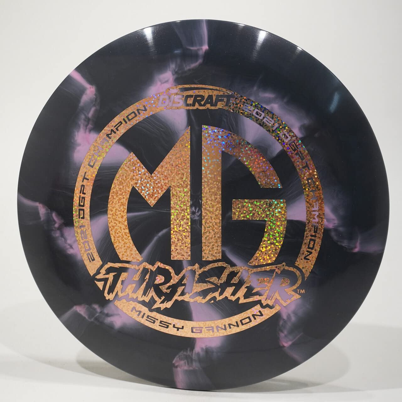 Discraft Thrasher (ESP) Missy Gannon DGPT Champion Driver Golf Disc, Pick Your Disc Greenish Swirly 173-174 Grams