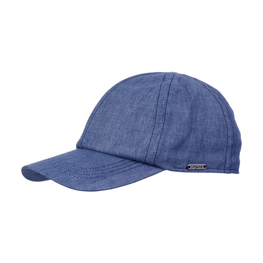 Wigens Classic Linen Light and Fresh Baseball Cap with Mesh Lining