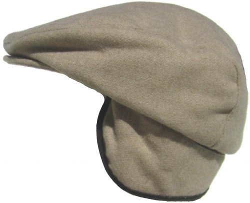 Broner Wool Blend Ear Flap Ivy Scally Cap Winter Driver Hat