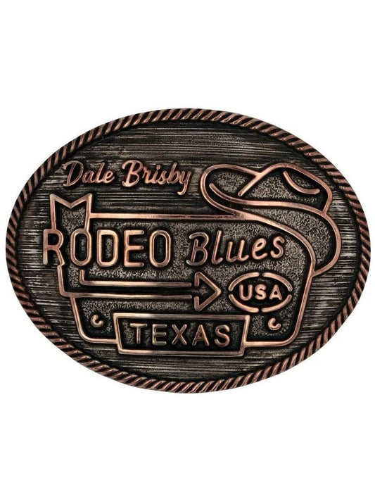 Montana Silversmiths Officially Licensed Dale Brisby Rodeo Western Belt Buckle