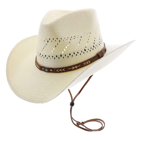 Stetson Men's Cowboy, Natural, S