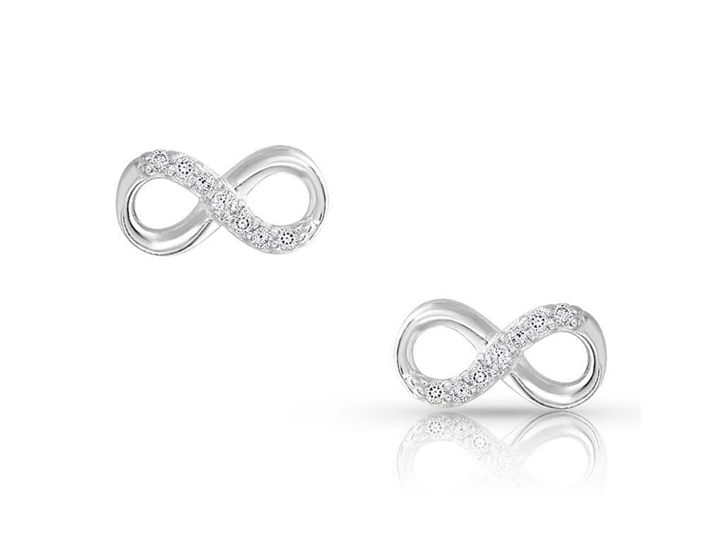 Montana Silversmiths Silver Shine Infinity Earrings