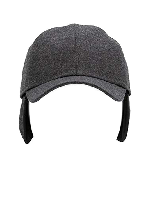 Wigens Wool Storm System Cap with Earflaps GRAY/409 59