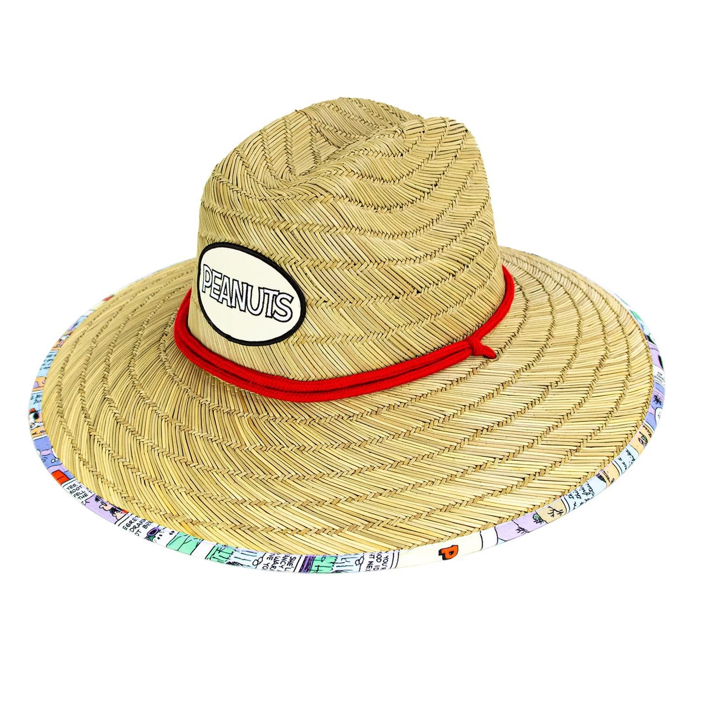 Peter Grimm Peanuts Cartoon Collection, Lifeguard Sun Protetction Straw Sun Hats