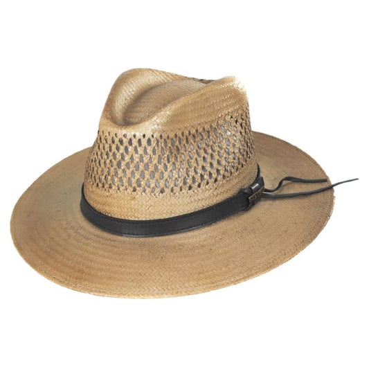 Stetson Men's Peak View Outdoor Straw Hat, Cooper, X-Large