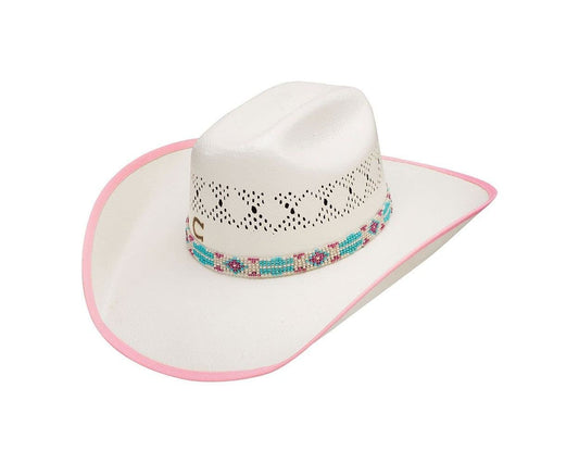 Charlie One Horse Boys CSGRJR-304081 Gracie JR 4` Brim Natural