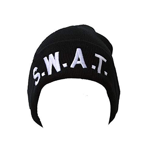 Broner Hats Military and Law Enforcement Watch Cap Cuff Beanie (One Size, EMT Black)