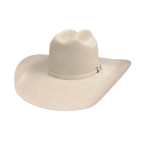 Bullhide PBR Felt Hats PBR Outlaw 8X Cowboy Buckskin Hat in Size 7 3/8