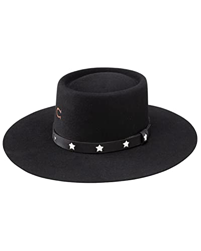 Charlie 1 Horse Women's Cosmic Cowgirl Wool Felt Western Gambler Hat - Cwcsmc-253607