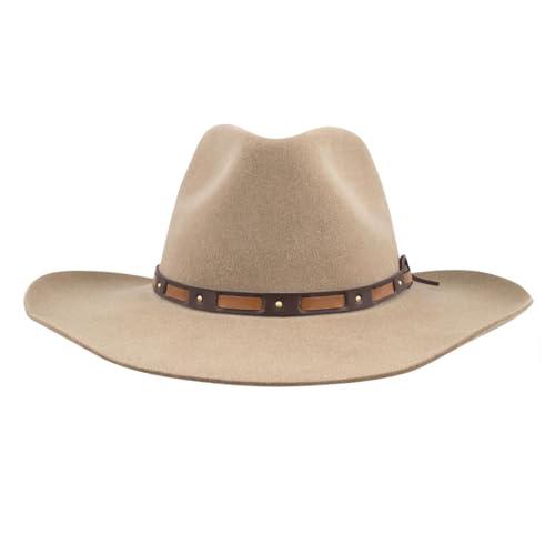 Stetson Men's Hutchins 3X Wool Felt Cowboy Hat