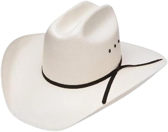 Resistol Denison - (7X) Bangora Straw Cowboy Hat Natural