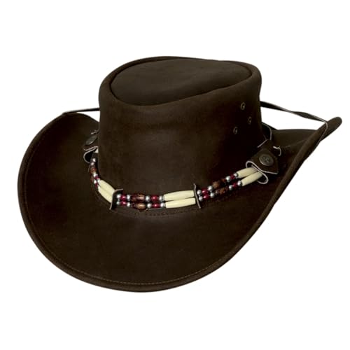 Montecarlo Bullhide Hats Cedar Groove LEATHER Western Cowboy Hat