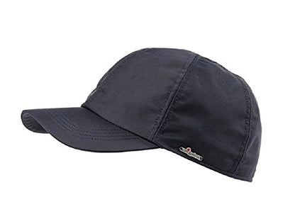 Wigens Mens Martin Cordura Nylon Baseball Cap with Earflaps