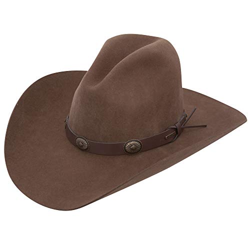 Stetson Boot Hill 3X Felt Stallion Collection Cowboy Hat Acorn Brown