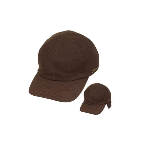 Wigens Kent Baseball Cap with Earlaps - 5 Colors