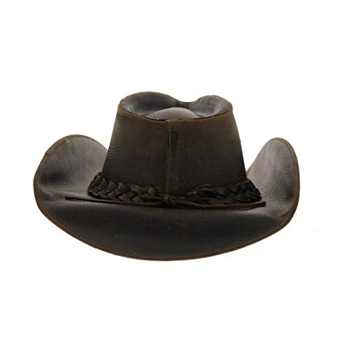 Bullhide Montecarlo Hats ROYSTON Top Grain Leather Western Cowboy Hat