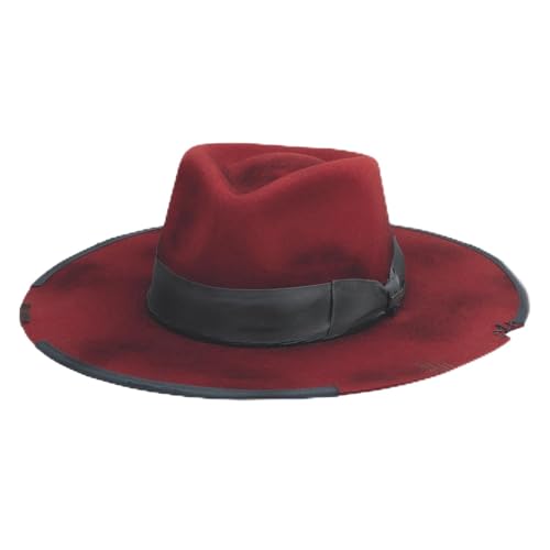 Bullhide Fashion Felt Collection Days of Fire Cowboy Red Hat in Size Large