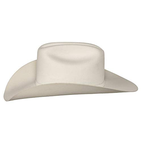 RESISTOL 4X Pageant Queen White Felt Cowgirl Hat