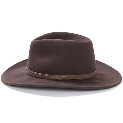 Stetson Men's Sturgis Pinchfront Crushable Wool Felt Hat