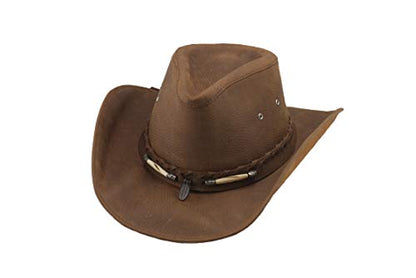 Bullhide Men's Briscoe Leather Cowboy Hat - 4052Ch