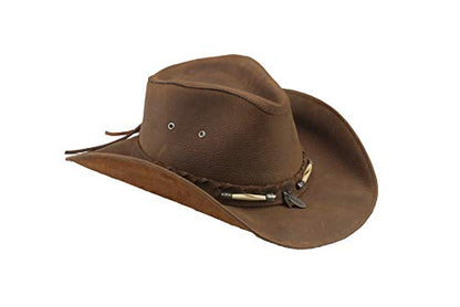 Bullhide Men's Briscoe Leather Cowboy Hat - 4052Ch