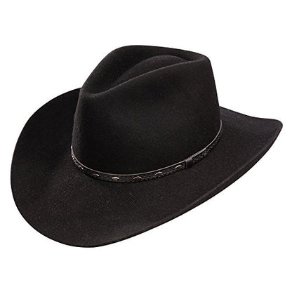 RESISTOL Stetson Briscoe 3X Felt Western Cowboy Hat