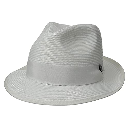 Stetson Men's Latte Florentine Milan Straw Hat