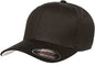 Flexfit V Cotton Twill Fitted Hat 5001 XXL (7 3/8" to 8") - Black
