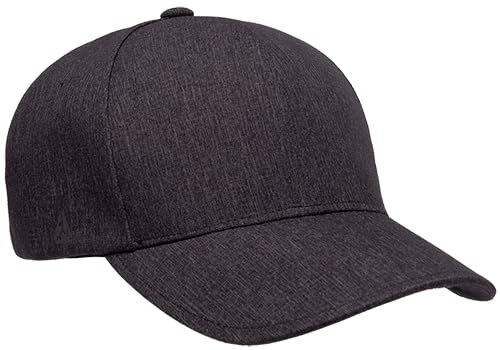 Flexfit Delta Seamless Cap, XX-Large, Melange Charcoal