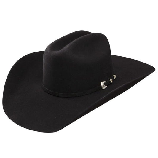 Stetson Brenham 4X Felt Cowboy Hat 4" Brim Black