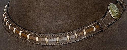 Bullhide Hats Montecarlo Timber Mountain Top Grain Leather Cowboy Western Hat