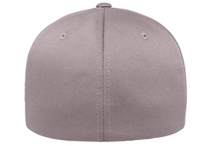 Flexfit Men's Athletic Baseball Fitted Cap, Gray, XXL
