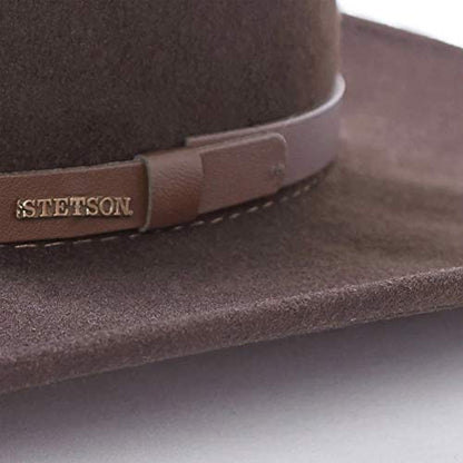 Stetson Men's Sturgis Pinchfront Crushable Wool Felt Hat