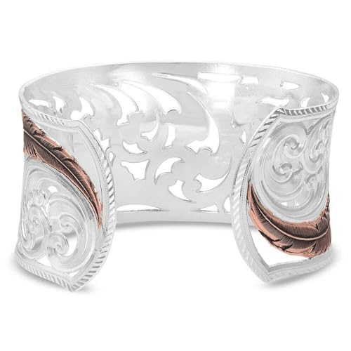 Montana Silversmiths Heavenly Whispers Feather Cuff Bracelet