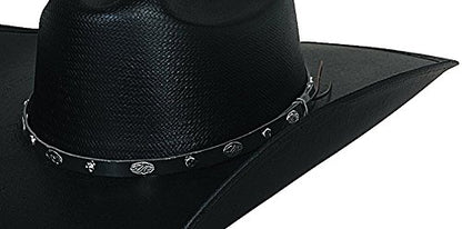 Bullhide Justin Moore Hank It - (50x) Straw Cowboy Hat (6 3/4) Black