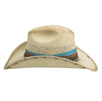 Bullhide Fashion Straw Collection Sweet Caroline Cowboy Hat in Size Large