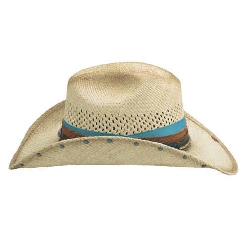 Bullhide Fashion Straw Collection Sweet Caroline Cowboy Hat in Size Medium