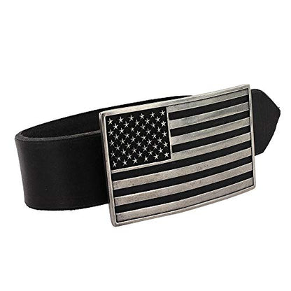 Montana Silversmiths American Flag Series Attitude Western Buckle