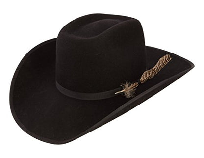 RESISTOL Mens 4X Tuff Hedeman Holt B Black Felt Cowboy Hat