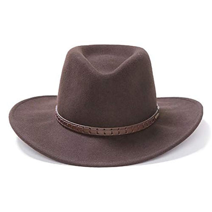 Stetson Men's Sturgis Pinchfront Crushable Wool Felt Hat