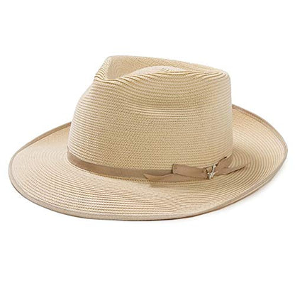 Stetson Men's Stratoliner Florentine Milan Straw Hat