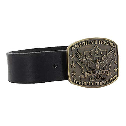 Montana Silversmiths 2nd Amendment Series Attitude Western Belt Buckle