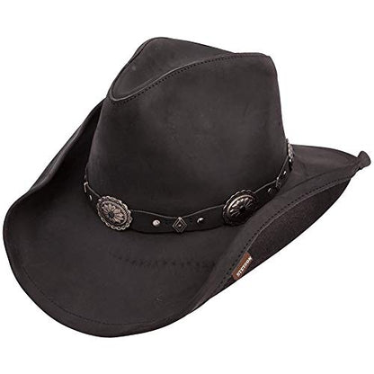 Stetson Roxbury Shapeable Leather Cowboy Western Hat