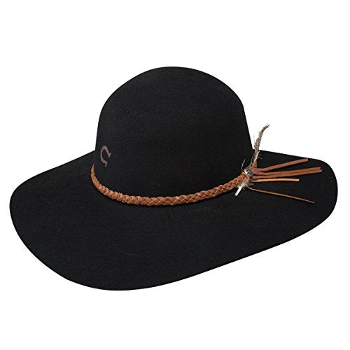 Charlie 1 Horse Women's Black Wanderlust Fashion Hat