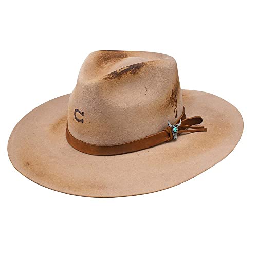 Charlie 1 Horse Tan Lakota 3 1/2" Brim Fashion Hat